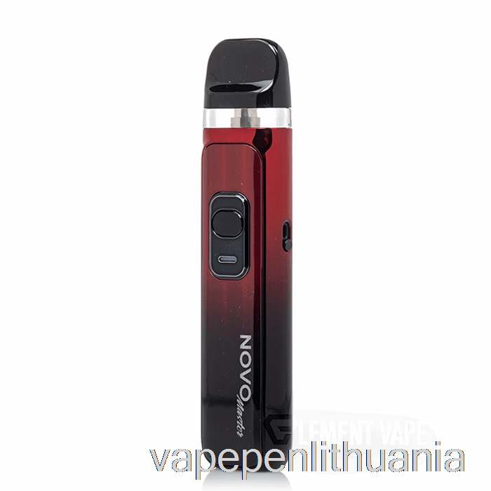 Smok Novo Master 30w Pod System Red Black Vape Skystis